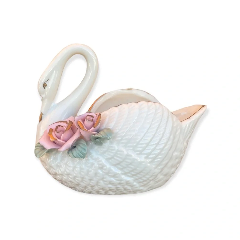 Swan trinket dish - Picture 3 of 4